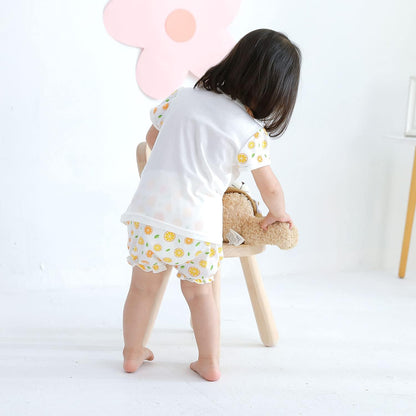 Baby Toddler Pajamas for Girl and Boy Sleepwear Summer Pja Homewear Cotton