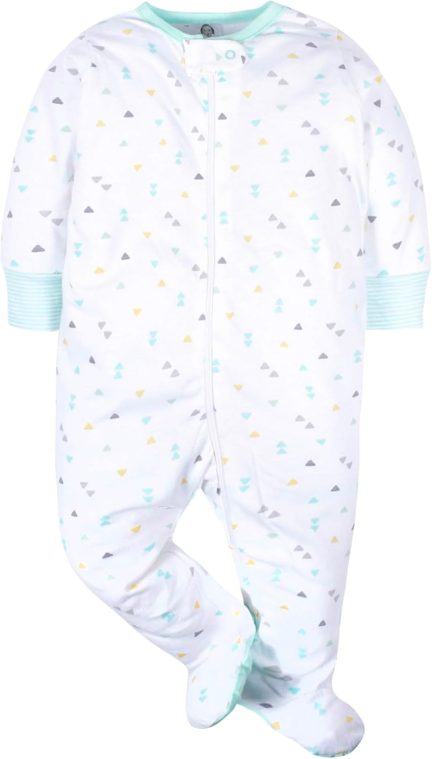 Baby Boys 4 Pack Sleep 'N Play Footie