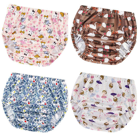 Plastic Underwear Covers for Potty Training Underwear for Girls Toddler Rubber Pants for Babies Rubber Pants for Toddlers Diaper Cover Training Pants 3T-4T Plastic Diaper Covers Plastic Pants