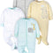 Baby Boys 4 Pack Sleep 'N Play Footie